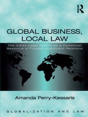 cover image of Global Business, Local Law